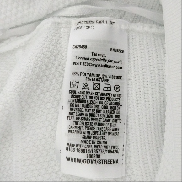 Ted Baker Streena Skater One Shoulder Ruffle Dress - Picture 7 of 7